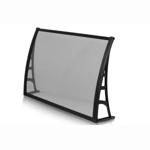 LOTUS Vordach für die Hauseingangtür  70×120 – Transparent