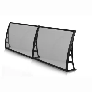 LOTUS Vordach für die Hauseingangtür  70×240 – Transparent