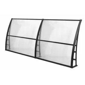 LUPIN  Vordach für die Haustür eingang  105×240 – Transparent Farbe
