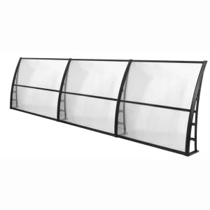 LUPIN Vordach für die Hauseingangtür  105×360 – Transparent