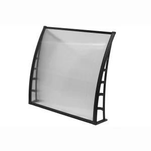 COSMOS Vordach für die Hauseingangtür  105×120 – Transparent